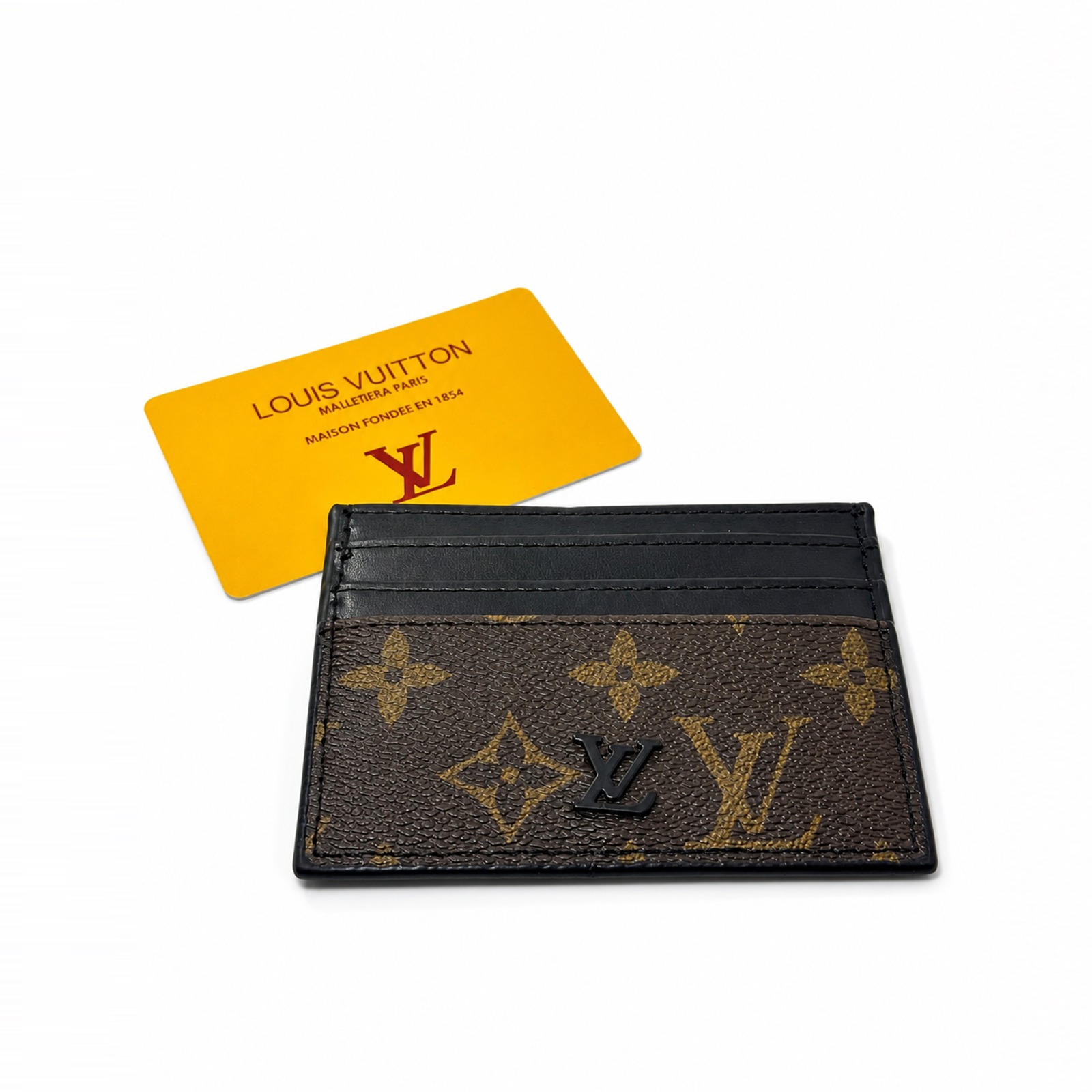 Aton Minimalist Leather Card Holder C6